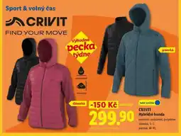 Lidl CRIVIT HYBRIDNÍ BUNDA nabídka
