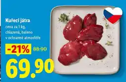 Lidl Kuřecí játra nabídka