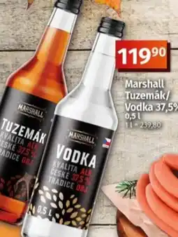 Coop Marshall Tuzemák/Vodka nabídka