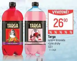 Globus Targa sycená limonáda nabídka