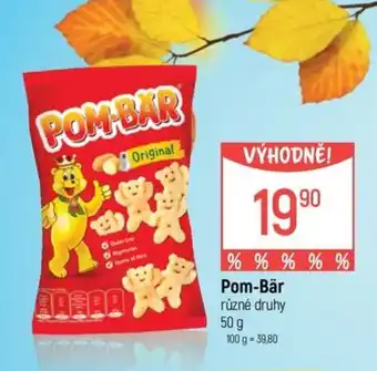 Pom-Bär různé druhy