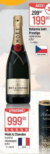 Globus Moët & Chandon Impérial Champagne nabídka
