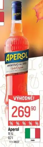 Globus Aperol nabídka
