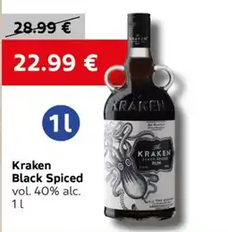 VELTA Free Shop Kraken black spiced rum nabídka
