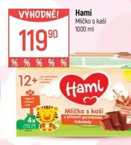 Globus Hami mliečko s kaší nabídka