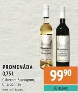 Coop hb Promenáda Cabernet Sauvignon, Chardonnay nabídka