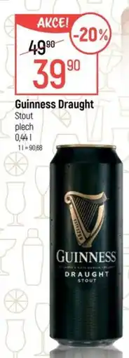 Globus Guinness Draught nabídka