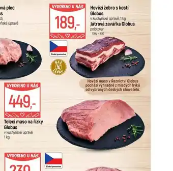 Globus Globus hovězí žebro s kostí nabídka