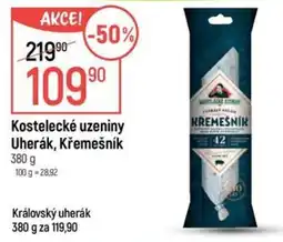 Globus Kostelecké uzeniny Uherák, Křemešník nabídka