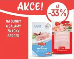 Globus berger šunky a salámy nabídka