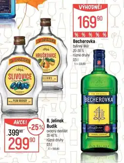 Globus Becherovka nabídka