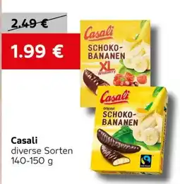 VELTA Free Shop Casali schoko-bananen nabídka