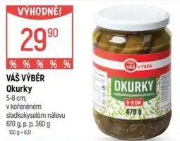 Globus Vás výběr okurky nabídka