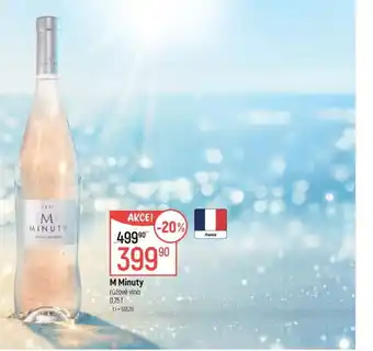 Globus M Minuty růžové víno nabídka