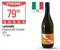 Globus Latistello Prosecco DOC Frizzante nabídka