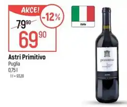 Globus Astri Primitivo nabídka