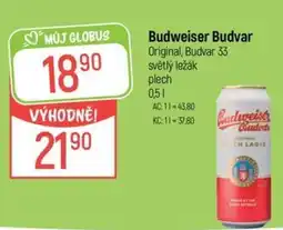 Globus Budweiser Budvar nabídka
