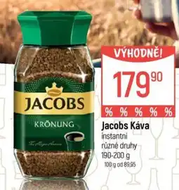 Globus Jacobs káva nabídka