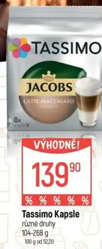 Globus Tassimo kapsle nabídka