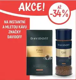 Globus Davidoff instantní a mletá káva nabídka