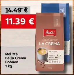 VELTA Free Shop Melitta Bella Crema Bohnen nabídka