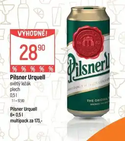 Globus Pilsner Urquell nabídka