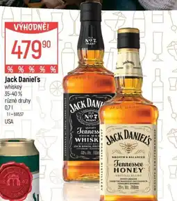 Globus Jack Daniel's whiskey nabídka