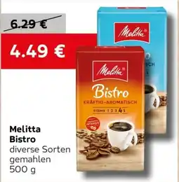 VELTA Free Shop Melitta Bistro nabídka