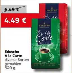 VELTA Free Shop Eduscho A la Carte nabídka