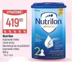 Globus Nutrilon kojenecké mléko nabídka