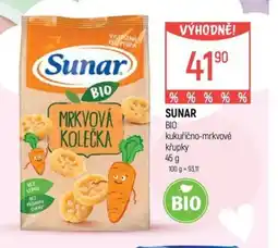 Globus Sunar bio kukuřično-mrkvové křupky nabídka