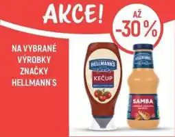 Globus Hellmann's kečup nabídka