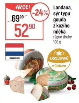 Globus Landana sýr typu gouda nabídka