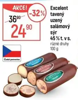 Globus Excellent tavený uzený salámový sýr nabídka