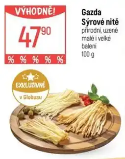 Globus Gazda sýrové nitě nabídka