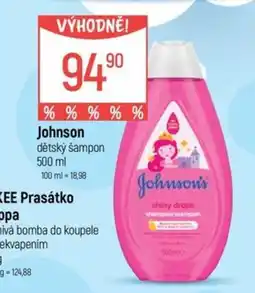 Globus Johnson dětský šampon nabídka