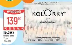 Globus Kolorky dětské pleny nabídka