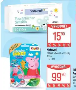 Globus Natuvell dětské vlhčené ubrousky nabídka