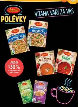 Globus Vitana polévky nabídka