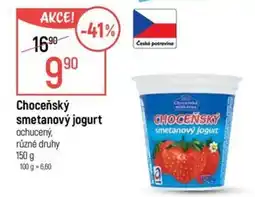 Globus Chocenšký smetanový jogurt nabídka