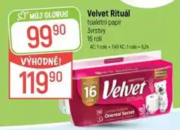 Globus Velvet toaletní papír nabídka