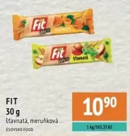 Coop hb Fit šťavnatá, meruňková nabídka