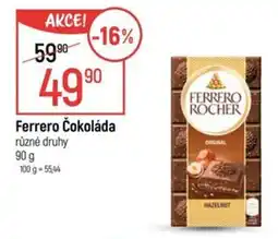 Globus Ferrero Čokoláda nabídka