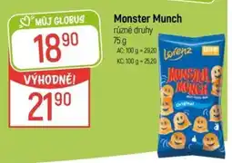 Globus Monster Munch nabídka