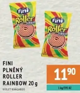 Coop hb Fini plněný roller rainbow nabídka