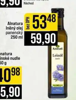 Jip Alnatura Iněný olej panenský nabídka