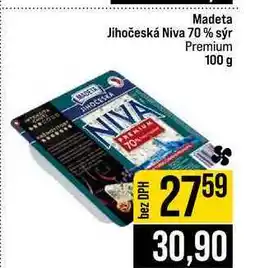 Jip Madeta Jihočeská Niva 70% sýr Premium nabídka