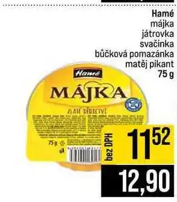 Jip Hamé májka játrovka svačinka bůčková pomazánka matěj pikant nabídka