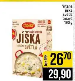 Jip Vitana jíška světlá tmavá nabídka
