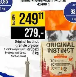 Jip Original Instinct granule pro psy nabídka